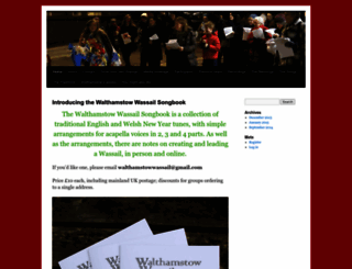 walthamstowwassail.wordpress.com screenshot