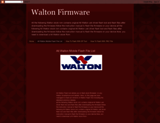 waltonfirmwares.blogspot.com screenshot
