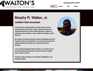 waltonsaccounting.com screenshot