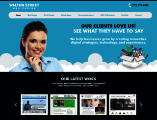 waltonstreetwebdesign.com screenshot