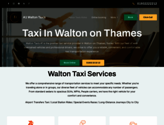 waltontaxis.org screenshot