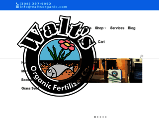 waltsorganic.com screenshot