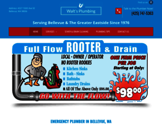 waltsplumbing.com screenshot