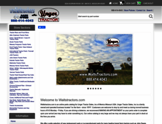 waltstractors.com screenshot