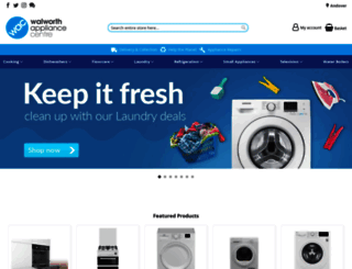 walworthappliances.co.uk screenshot