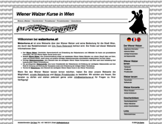 walzerkurse.at screenshot