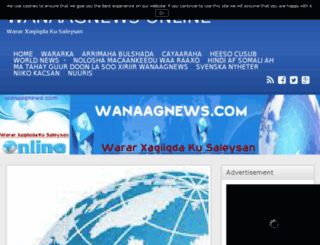 wanaagnews.com screenshot