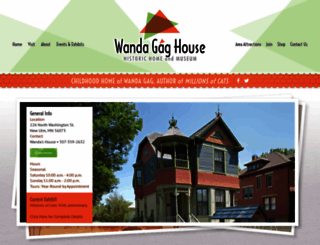 wandagaghouse.org screenshot