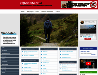wandelen.openstart.nl screenshot
