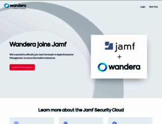 wandera.com screenshot