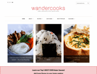 wandercooks.com screenshot