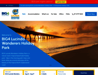 wanderers-lucinda.com.au screenshot