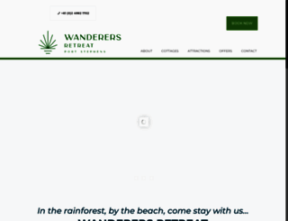 wanderersretreat.com screenshot
