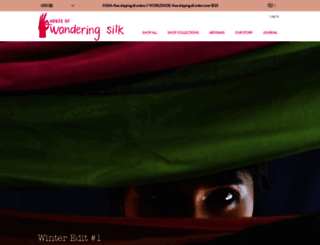 wanderingsilk.org screenshot