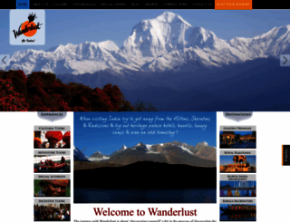 wanderlustindia.com screenshot