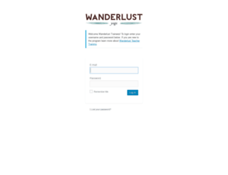 wanderlustyoga.com screenshot