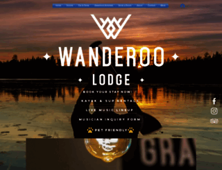 wanderoolodge.com screenshot