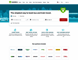 wanderu.com screenshot