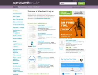 wandsworth.org.uk screenshot