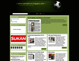 wanfakhrul.blogspot.com screenshot