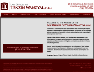 wangyallaw.com screenshot