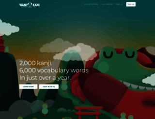 wanikani.com screenshot