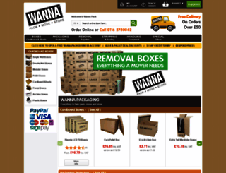 wannapack.com screenshot