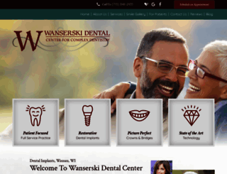 wanserskidental.com screenshot