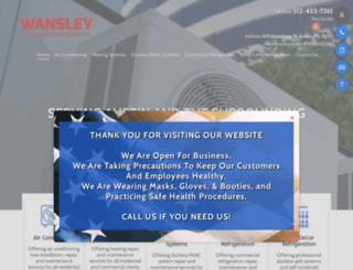 wansleyref.com screenshot