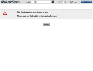 wants.musicstack.com screenshot