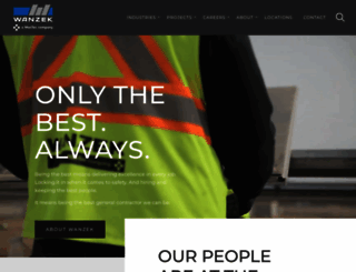 wanzek.com screenshot