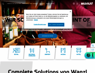 wanzl.de screenshot