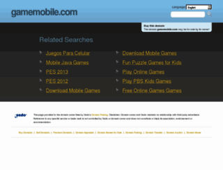 wap.gamemobile.com screenshot