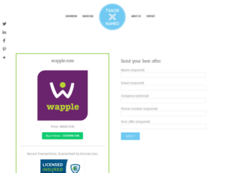 wapple.com screenshot