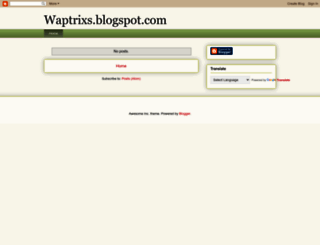 waptrixs.blogspot.com screenshot