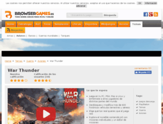 war-thunder-world-of-planes.browsergames.es screenshot