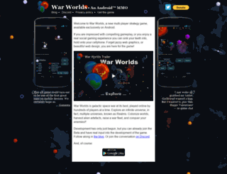 war-worlds.com screenshot