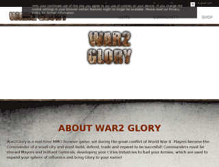 war2glory.co.uk screenshot