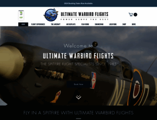 warbirdflights.co.uk screenshot