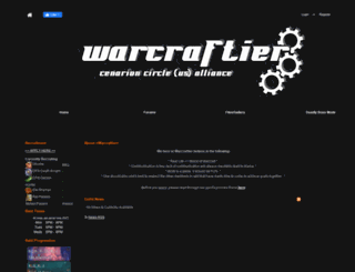 warcraftier.guildlaunch.com screenshot