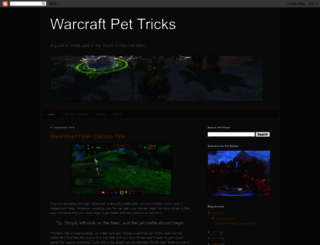 warcraftpettricks.blogspot.com screenshot