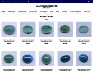 wardgemstones.com screenshot