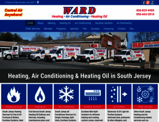 wardheatingandair.com screenshot