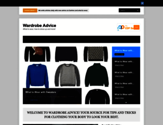 wardrobeadvice.com screenshot