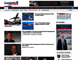 warehouse-management-europe.logisticstechoutlook.com screenshot