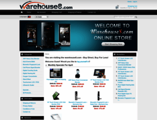 warehouse8.com screenshot