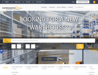 warehouseinfo.ro screenshot