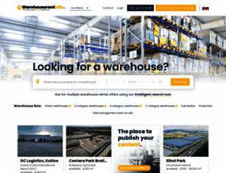 warehouserentinfo.sk screenshot