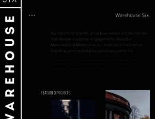 warehousesix.com screenshot