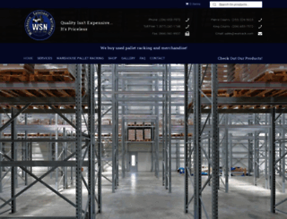 warehousesolutionsnw.com screenshot